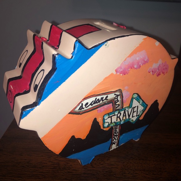 Vintage piggy bank: Peggy the piggy - Picture 2 of 8